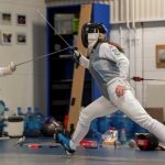 Lara Tyler fencing